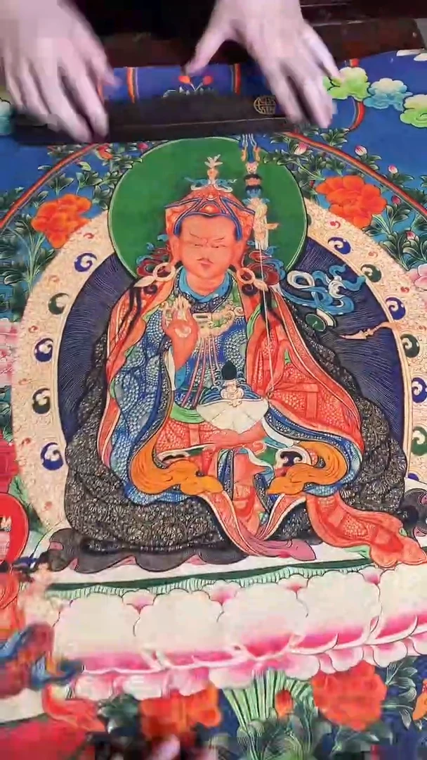 卷轴画手绘唐卡101