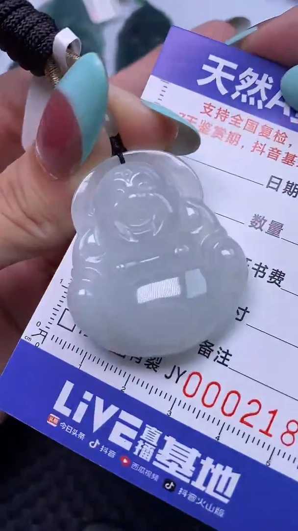 翡翠未镶嵌颈饰2189