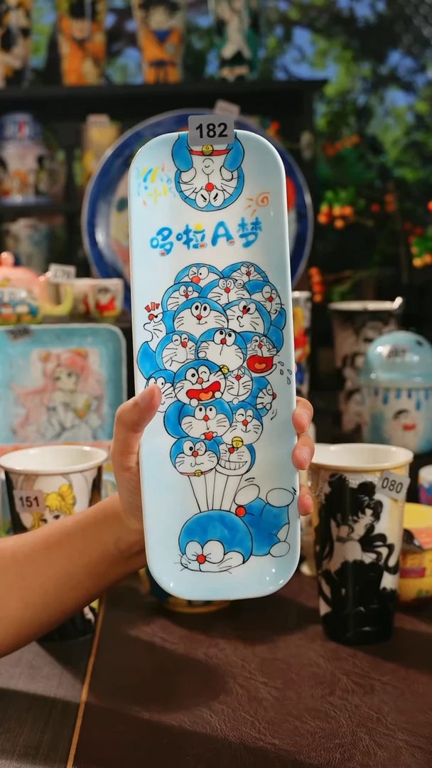 景德镇手绘高温釉下彩陶瓷182