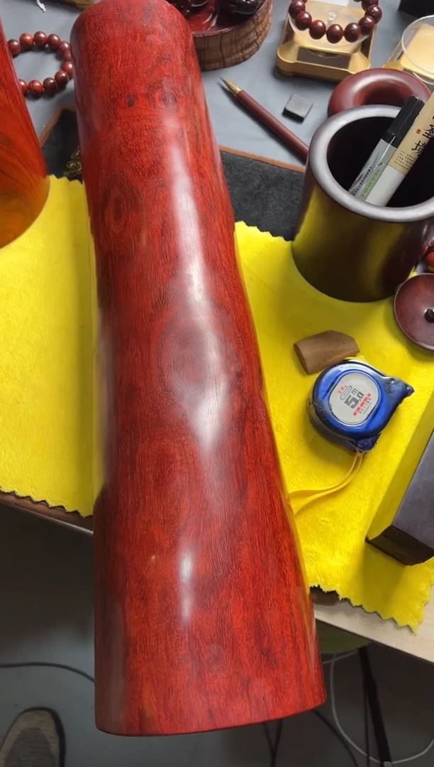 紫檀木类端景台印度小叶紫檀横材