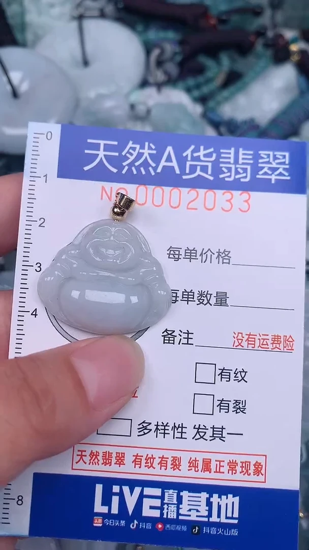 翡翠未镶嵌颈饰...0002033