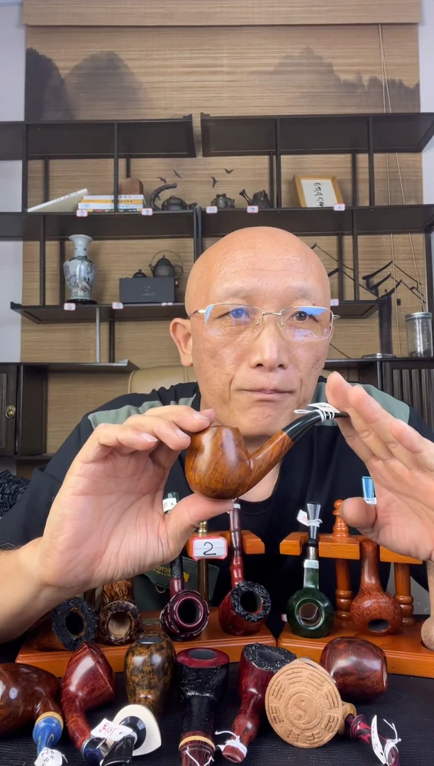 石楠木纯手工意大利石楠木烟斗