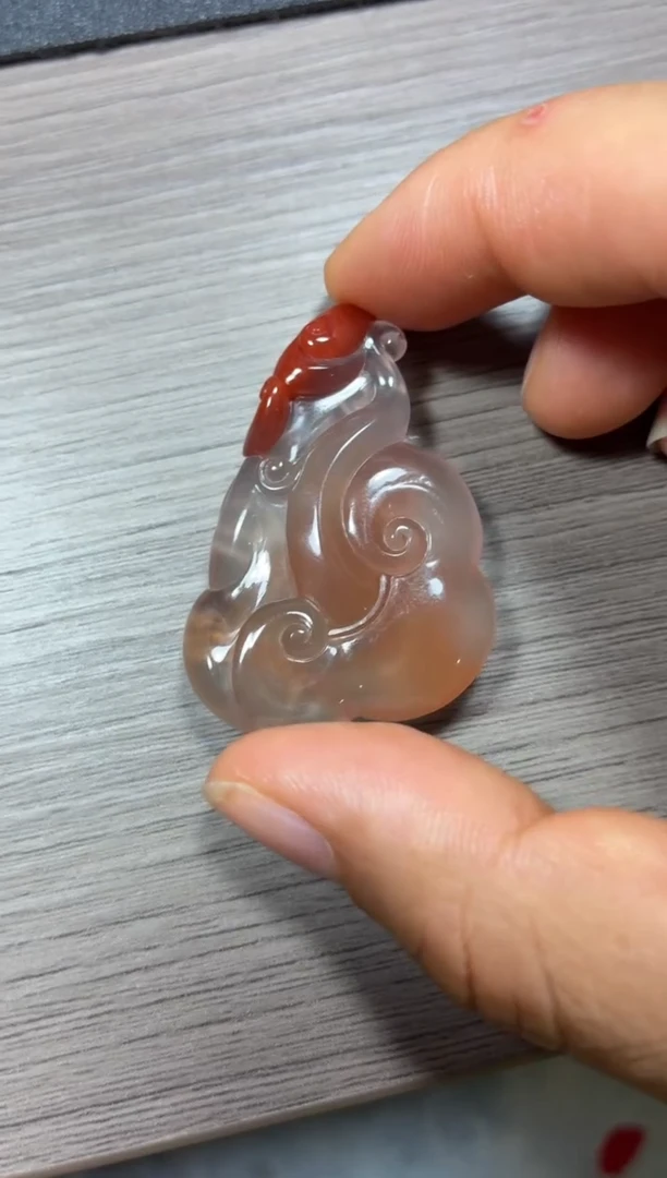 未镶嵌挂件南红玛瑙马*挂件