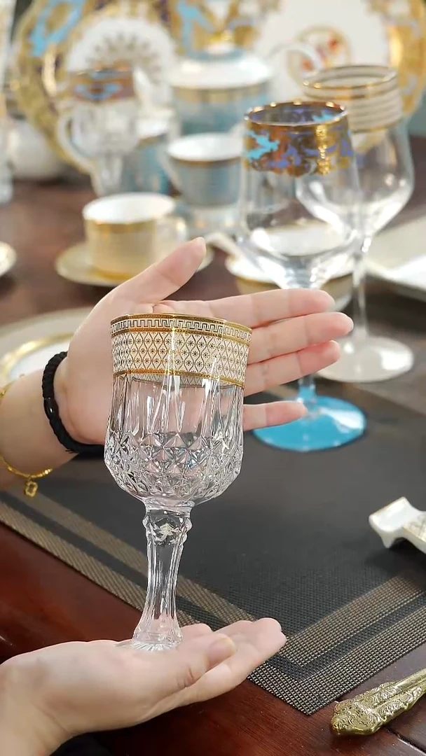 瓷片矮脚红酒杯 福利价
