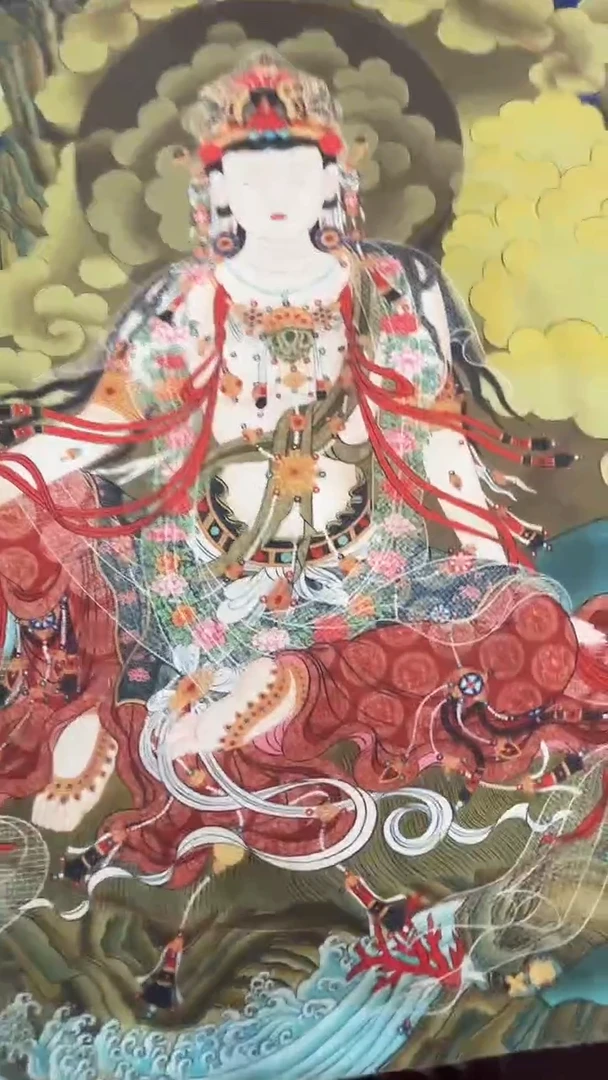 卷轴画唐卡16108