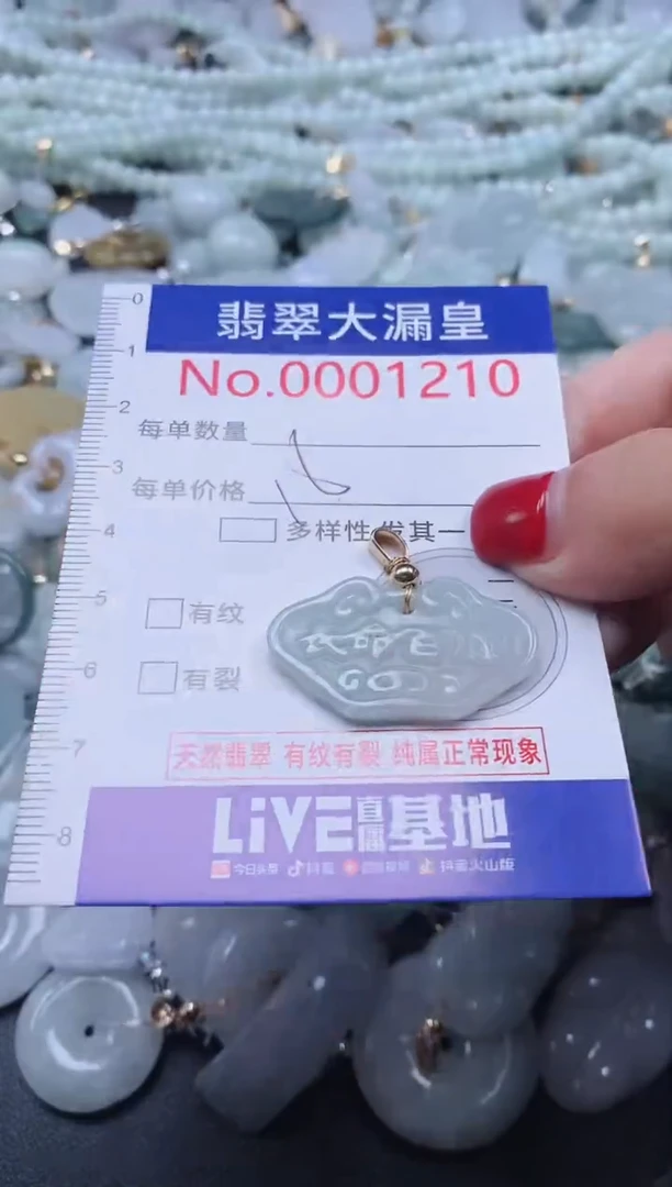 颈饰未镶嵌翡翠1210