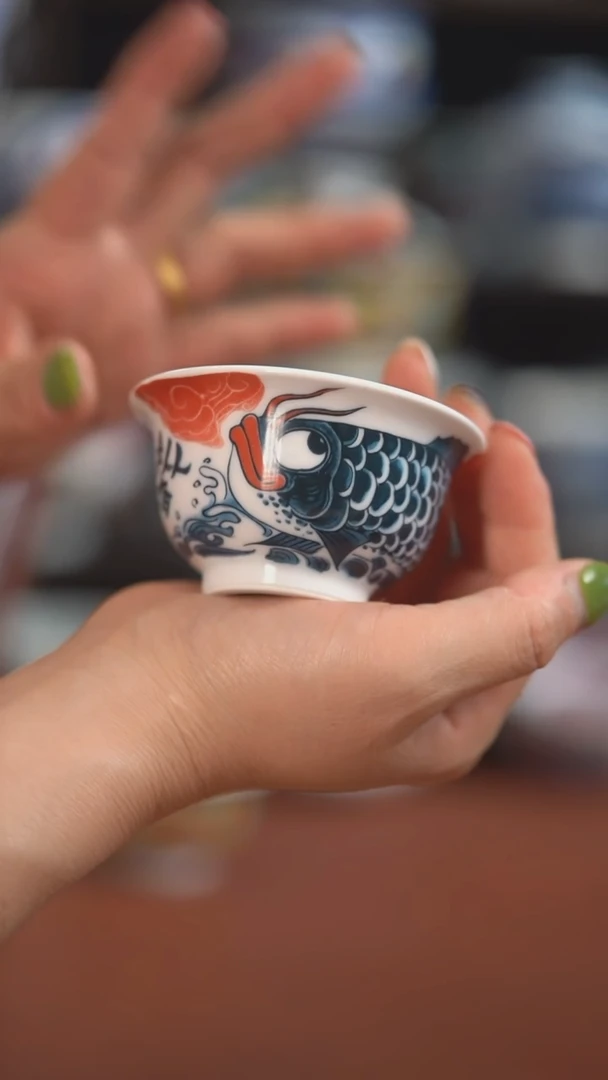 昨明 龙鱼小压手杯（宠粉福利）