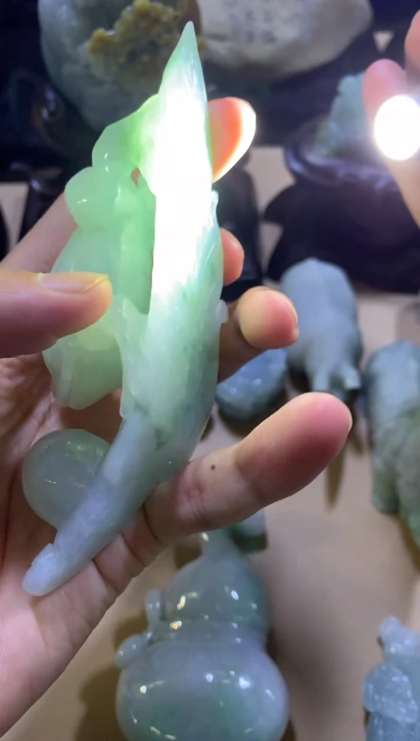 未镶嵌摆件翡翠用****3翡翠摆件