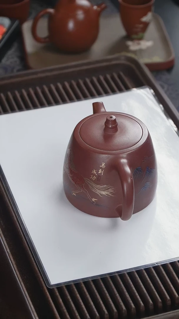 茶壶紫砂宜兴原矿全手工紫砂壶2