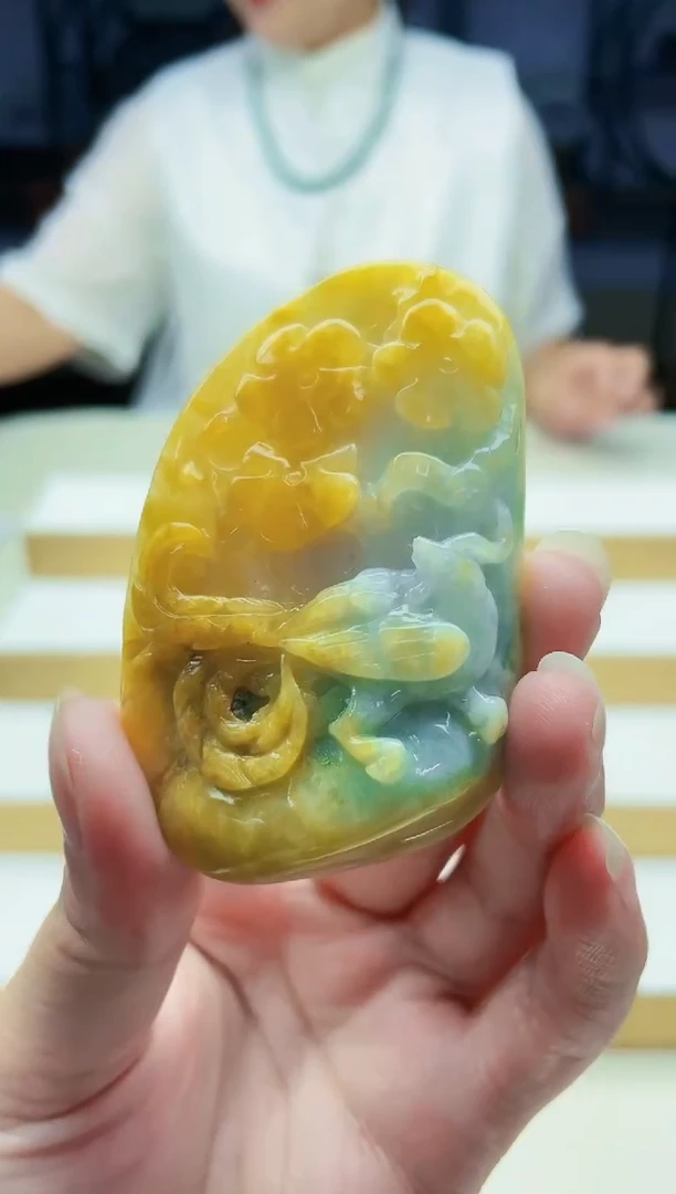 未镶嵌定制翡翠毛货09230107