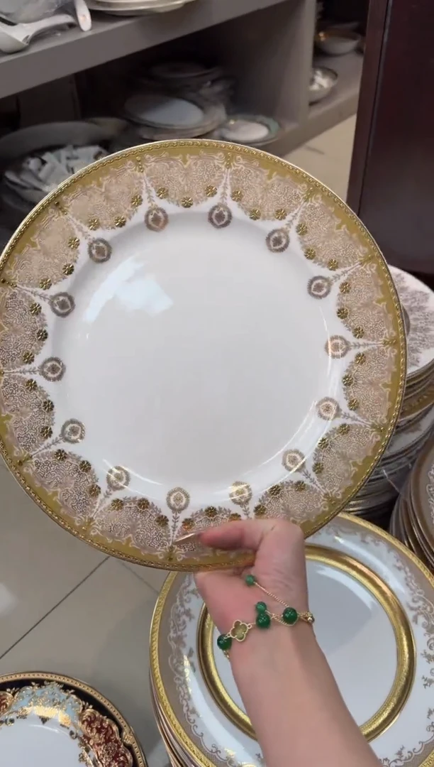 【闪购商品】瓷片10.5英寸平盘福利款 微瑕