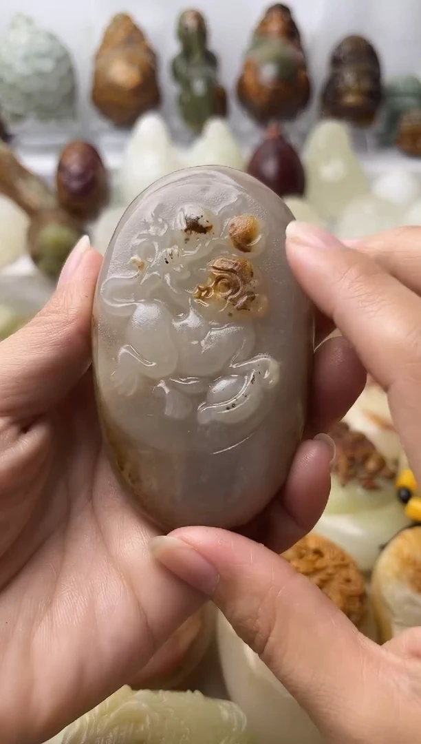 石材方解石棉纹正常不退换猴