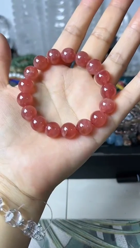 【闪购商品】菱锰矿（红纹石）手链未镶嵌矿坑