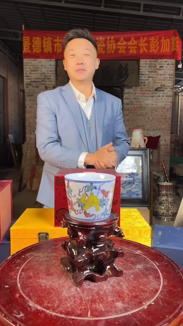 摆件陶景德镇陶瓷瓷器51