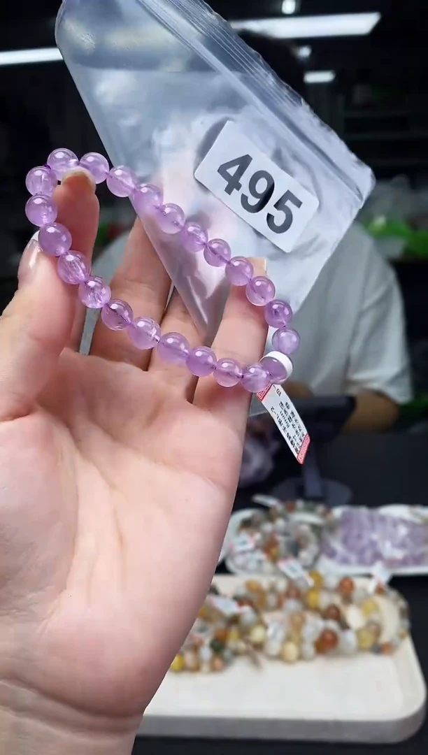 未镶嵌锂辉石手串手串495