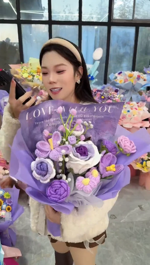 非遗手工定制花束，孤品清仓！