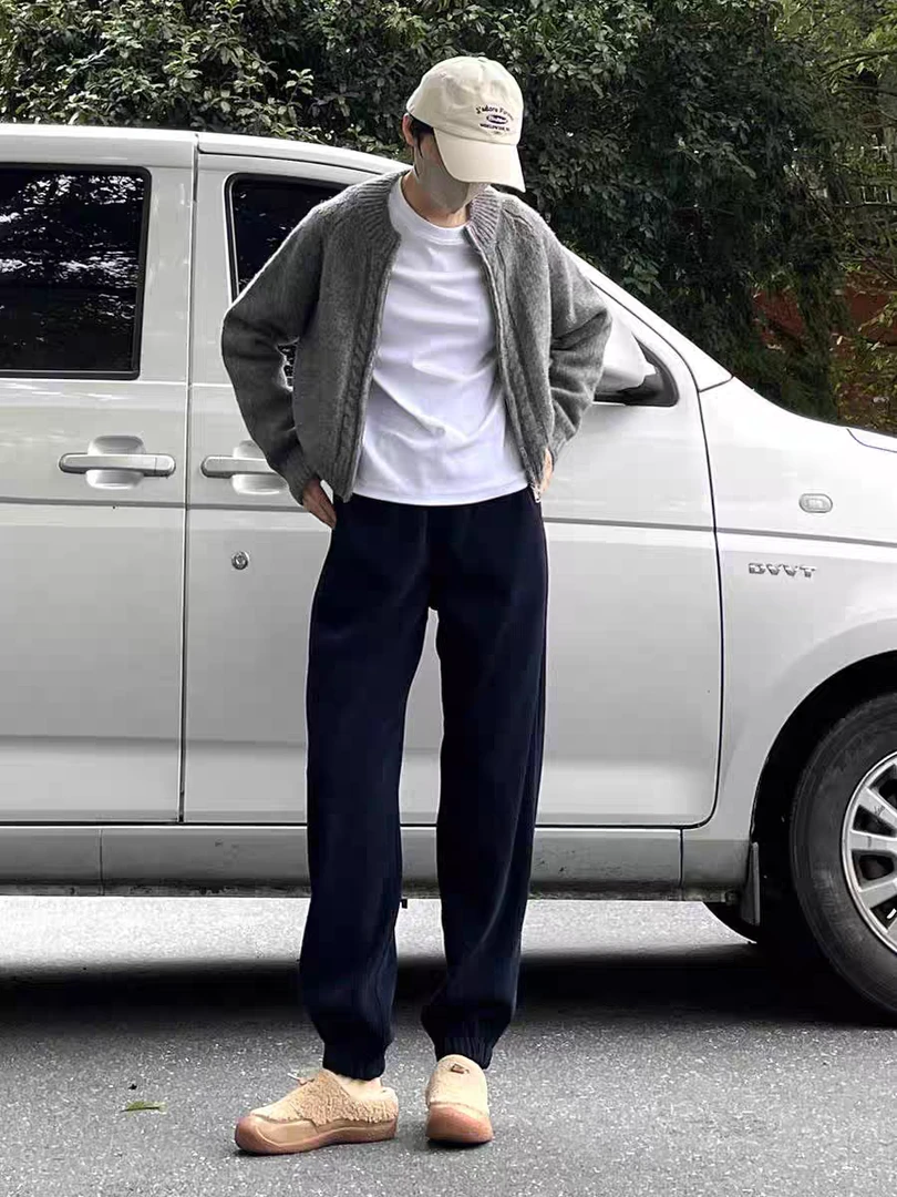 秋季新款卫裤显瘦藏肉时尚百搭运动裤女束脚休闲裤女士6825/6988