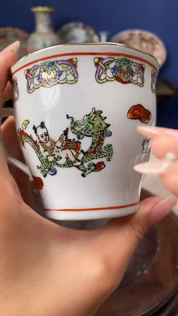 其他微瑕景德镇窑厂瓷摆件单件