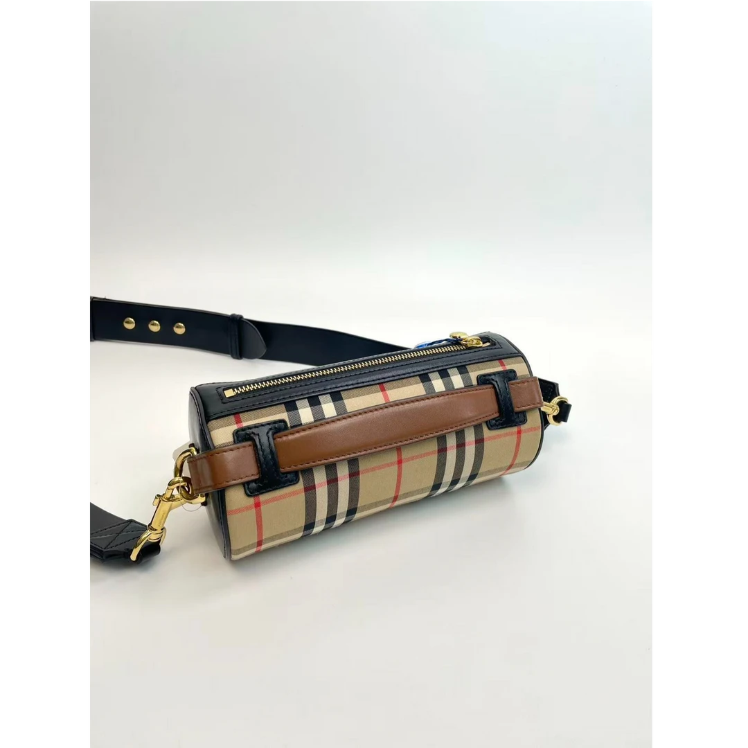 95新 BURBERRY/博柏利 【小考拉】巴宝莉 老花巴比龙斜挎包
