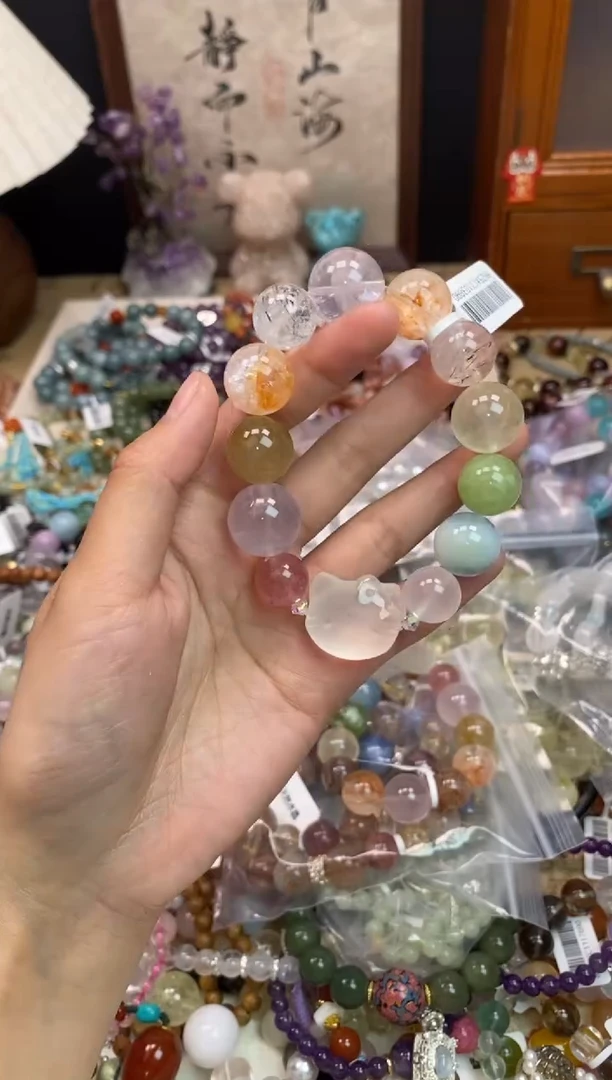 未镶嵌手链水晶388