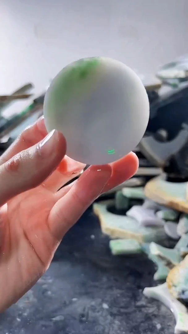 裸石翡翠缅甸翡翠A货文135