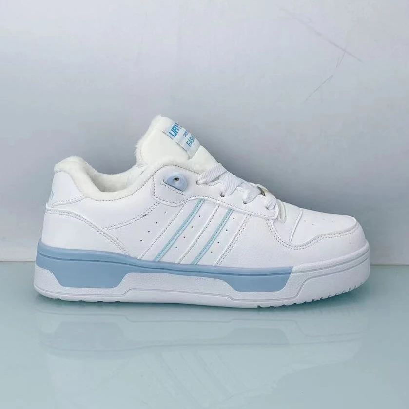 【一森家】新款加绒时尚潮流百搭舒适潮鞋运动休闲平底板鞋M003