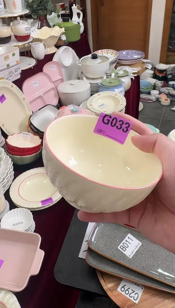 摆件陶G033-4个   仓库微瑕陶瓷清仓福利