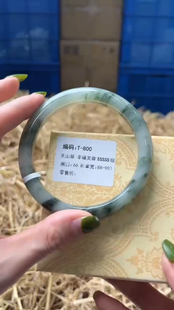 未镶嵌手镯石英质玉T800