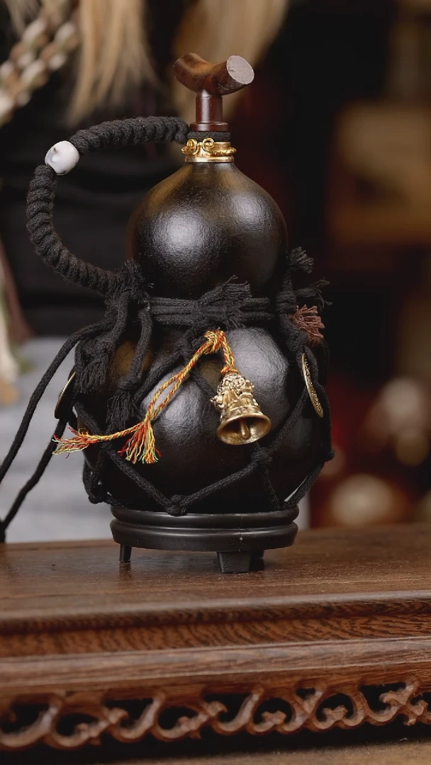 116号精品天然大漆酒葫芦一物一拍~