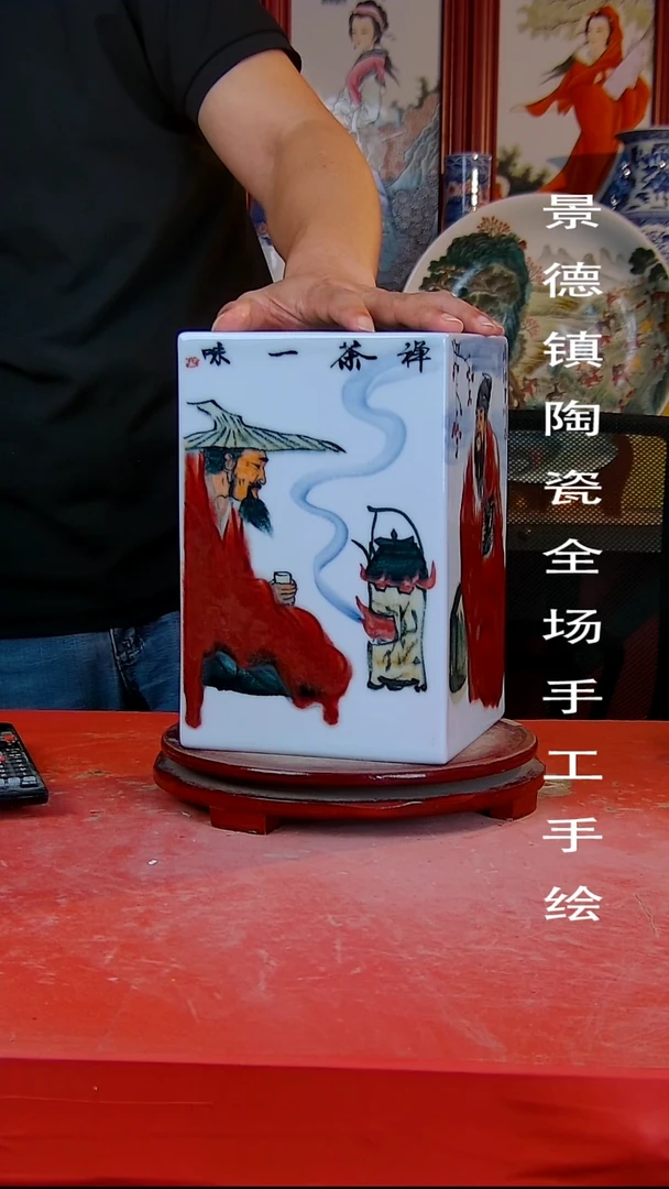摆件景德镇陶瓷 全场手工手绘