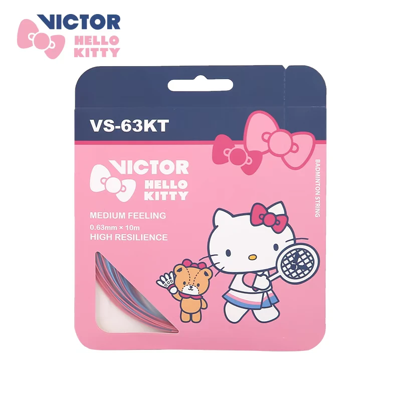 VICTOR/威克多胜利羽毛球线哆啦A梦联名系列高弹羽拍线VS-63DRM