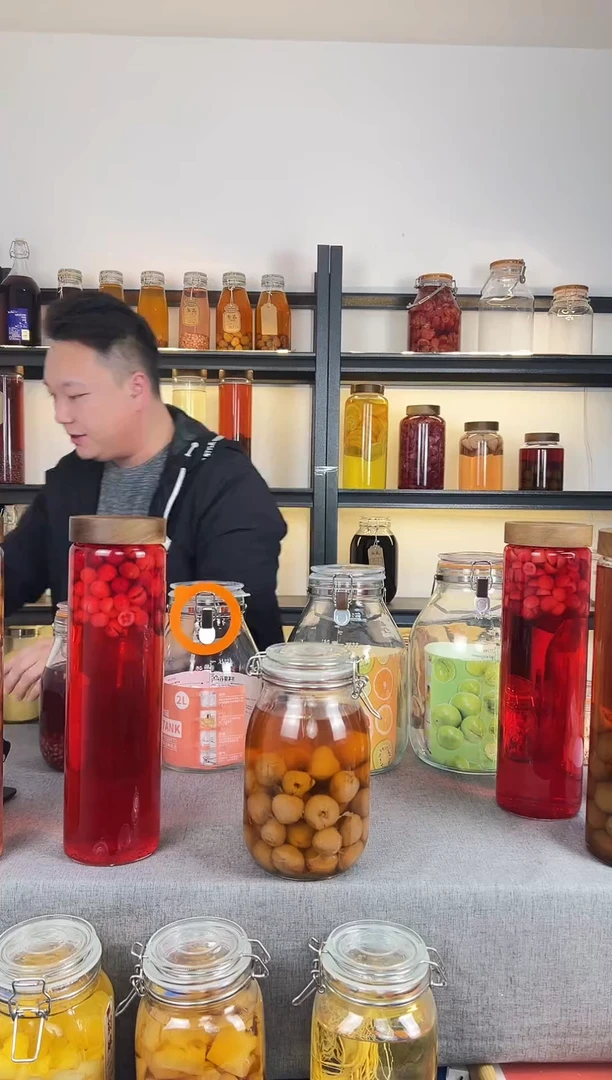 普通玻璃盖子款喜碧 潘多拉1800ml 两只