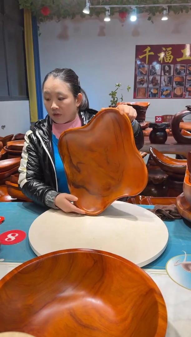 木 果盘 43.5*33*11.3