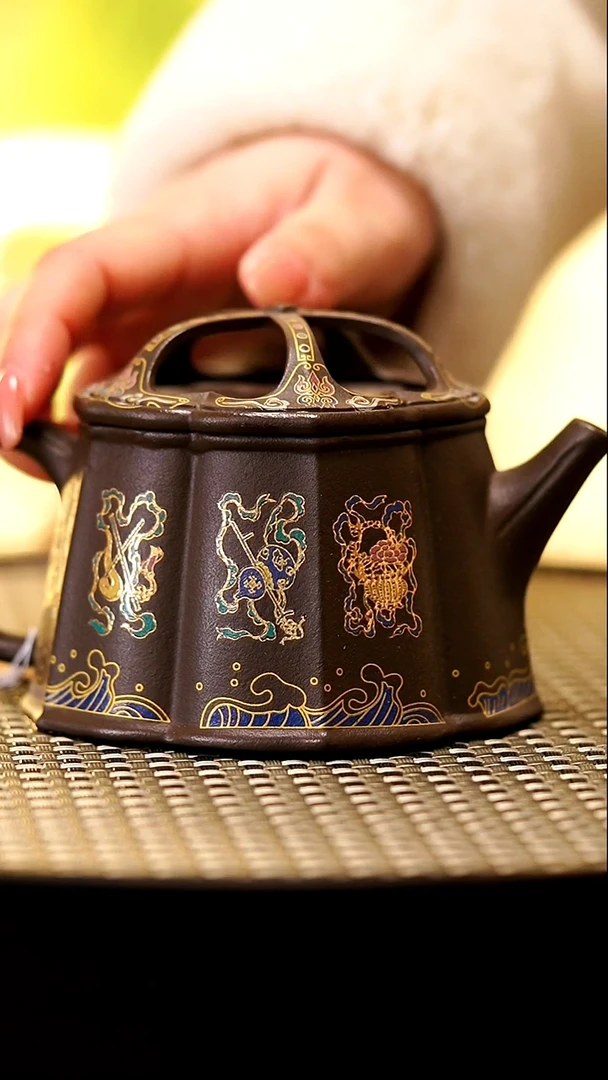 茶壶紫砂紫砂作品13紫砂壶精品399