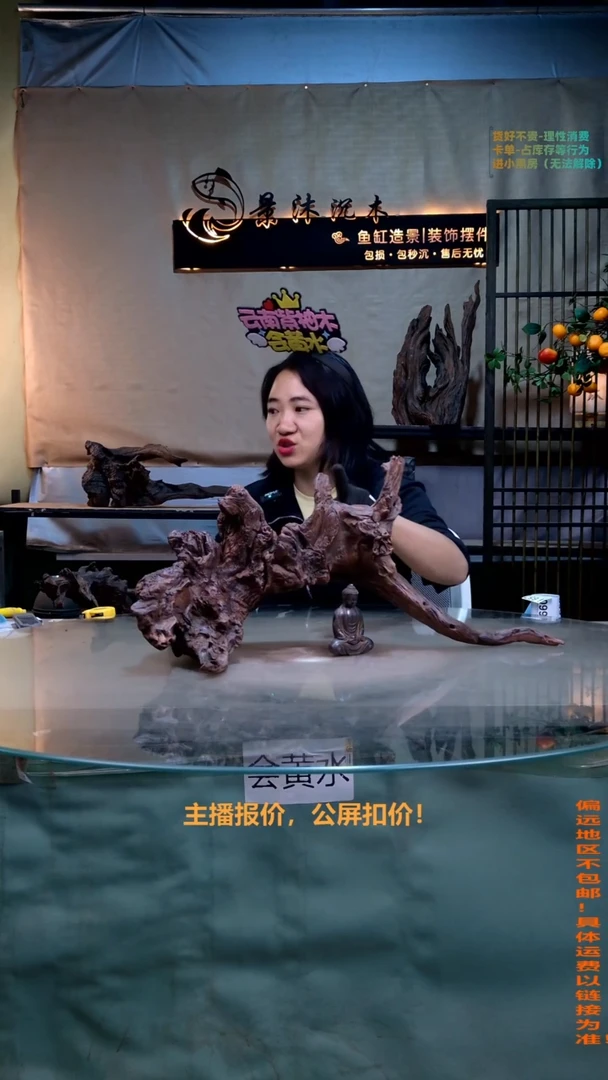 摆件景沐沉木i656 60-27-27