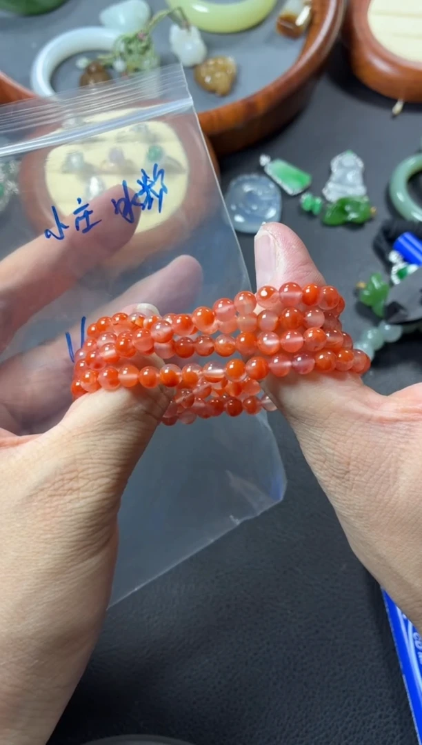 颈饰合金南红玛瑙木**?js10项链