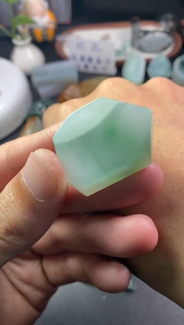 未镶嵌定制翡翠翡翠片料定制未镶嵌1.2-27