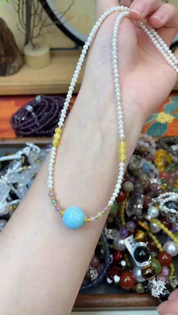 【闪购商品】淡水珍珠颈饰未镶嵌1138