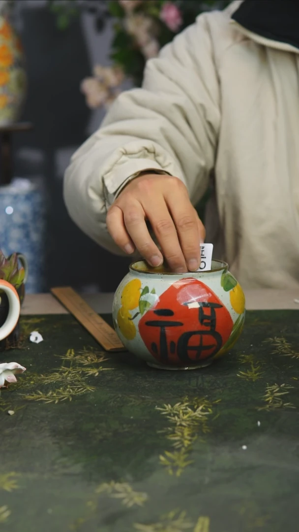 【闪购商品】345号景德镇手工釉下彩