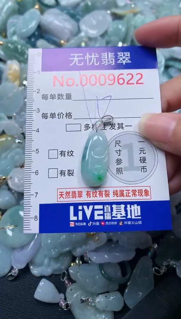 颈饰未镶嵌翡翠9622