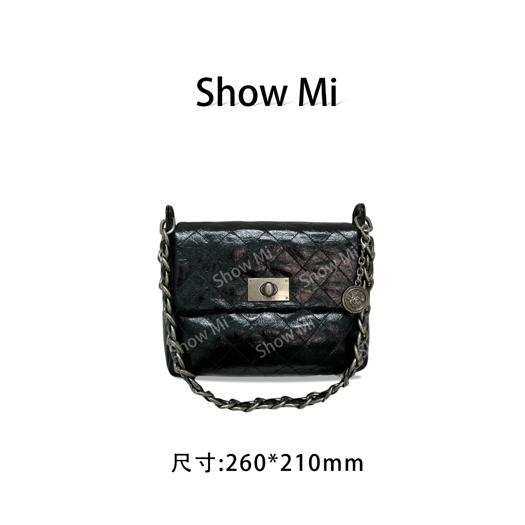 【Show Mi】ZT-D7127-黑色-轻奢小众时尚百搭女士包包sm