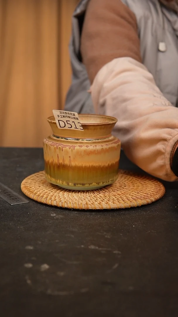 【闪购商品】瓷片景德镇泥泥多肉陶瓷花盆