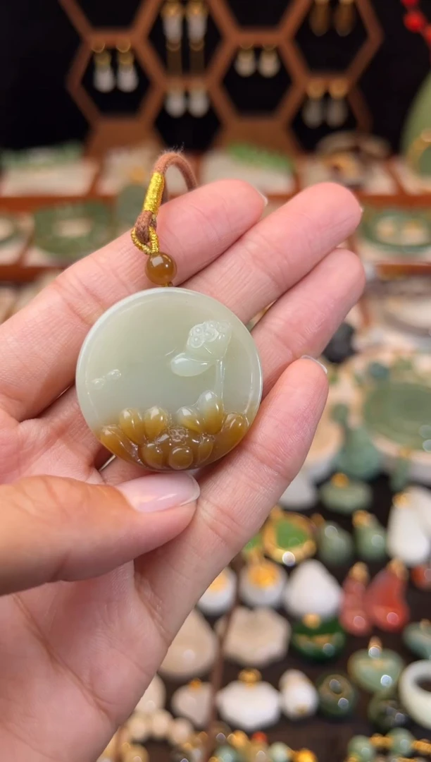 未镶嵌和田玉（糖玉）挂件福利