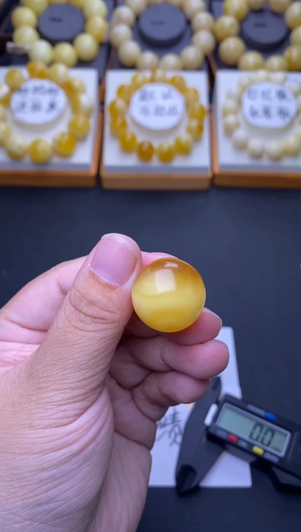 裸石琥珀未镶嵌 大小姐珠宝严选126
