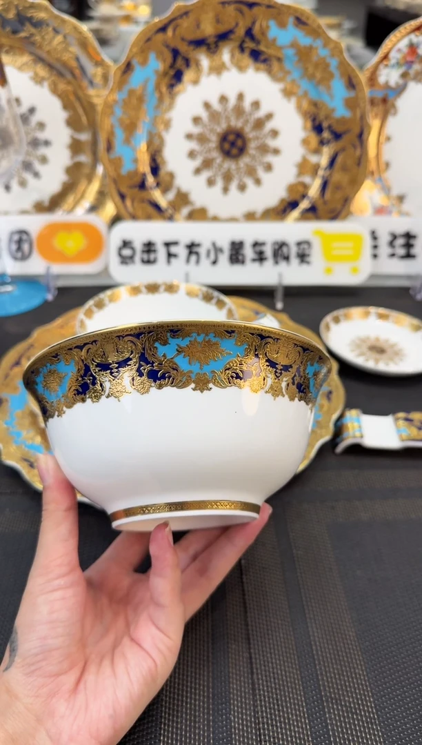 瓷片6英寸面碗 1个