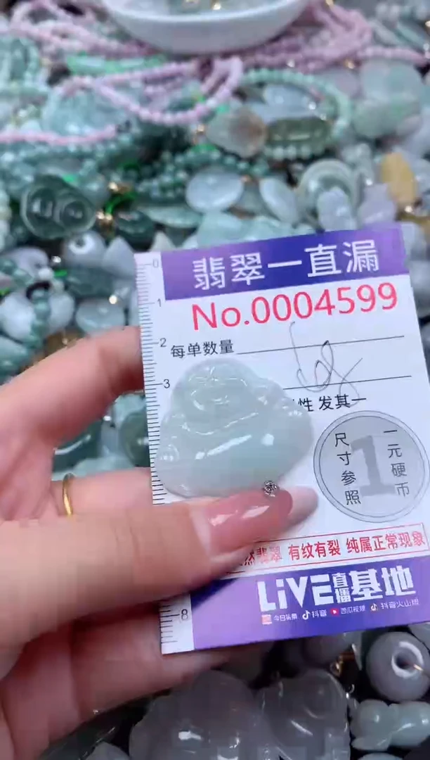 翡翠未镶嵌吊坠(不含链)4599