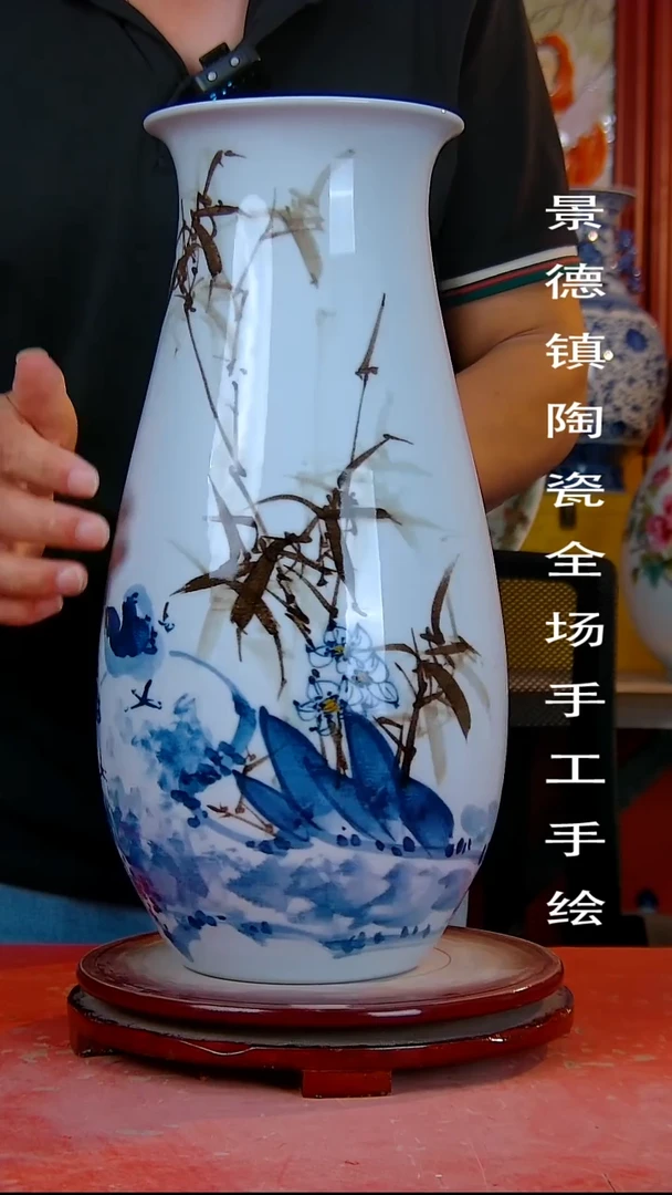 摆件手景德镇陶瓷 全场手工绘4