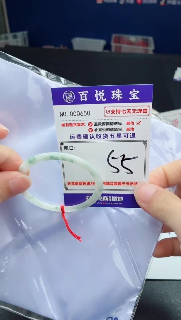 未镶嵌手镯翡翠手镯