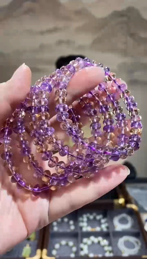 未镶嵌手链水晶多样性发货发其一