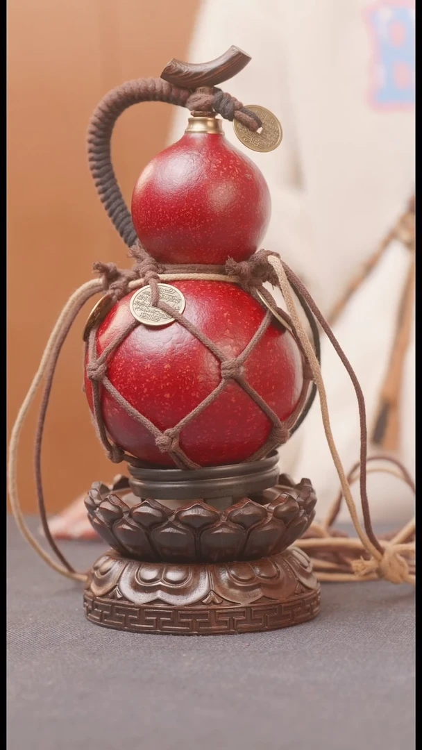 229号链接精品大漆葫芦现货现发[一物一拍]不包含莲花底座